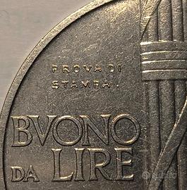 FDC 2 lire 1923 Prova di stampa Vittorio Emanuele