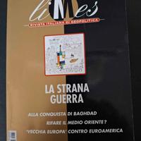 7 riviste LIMES anni 2003 2020 2021 2024