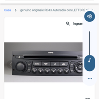 AUTORADIO PEUGEOT 206 SW