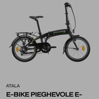 Bici elettrica pieghevole Atala e-folding