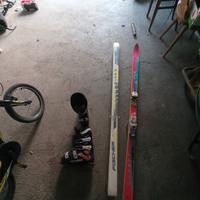 ski Fischer ed scarponi tecnica 