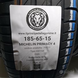 2 GOMME 185 65 15 MICHELIN A71827