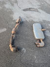 Catalizzatore e silenziatore Audi TT 