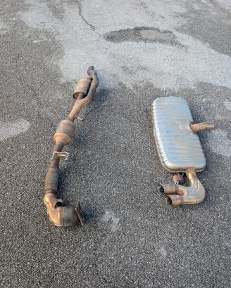 Catalizzatore e silenziatore Audi TT 