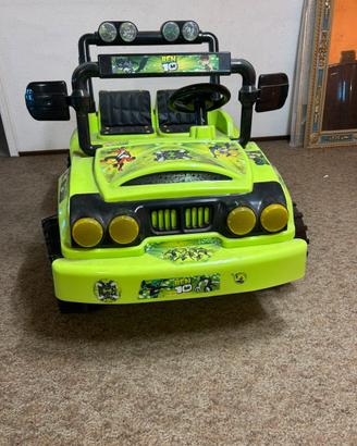 Jeep ben ten elettrica per bambini