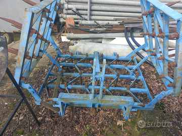 Erpice denti fissi più fresa 2.5 metri