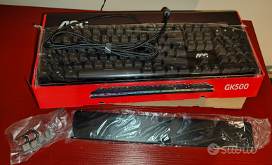 Tastiera NUOVA gaming AOC GK500 RGB meccanica layo