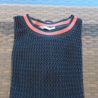Maglia nera traforata Zara mezza  stagione