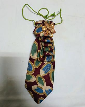 Collana cravatta gioiello vintage 