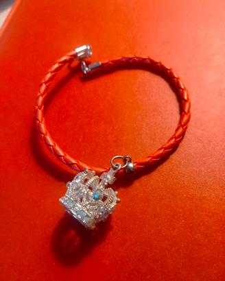 bracciale da donna con corona 