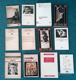 12 libri lotto Samuel Beckett