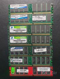 memorie RAM DDR 1 e 2