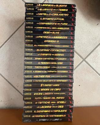 Dvd lupin III serie completa