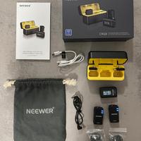 Neewer CM28 Microfono Lavalier Wireless