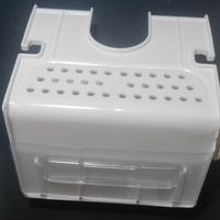 Portaoggetti con griglia e supporto asciugacapelli