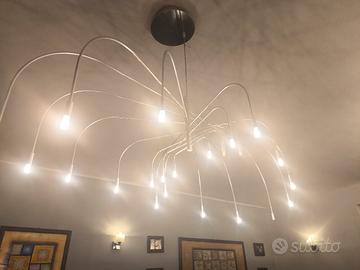 lampadario di design driade luckystar 