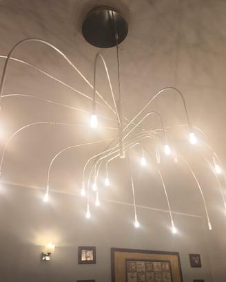 lampadario di design driade luckystar 