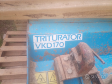 Trincia nobili vkd170 a martelli con spostamento