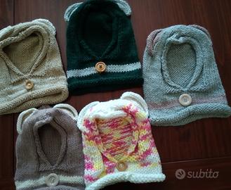 Cappucci orsetto bimbo/bimba