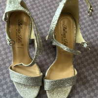 Scarpe con tacco made in italy vera pelle