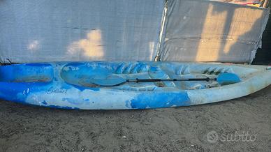 🚣♂️ CANOA 4 POSTI IN VETRORESINA