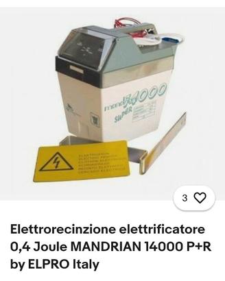 recinto elettrico 