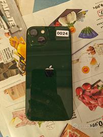 apple iPhone 13 verde 128gb batteria 92%