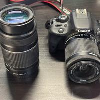 Canon EOS 100D + EF S18-55mm + EF S55-250mm