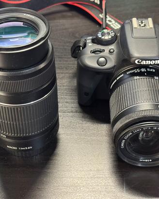 Canon EOS 100D + EF S18-55mm + EF S55-250mm