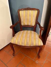 Sedia stile francese