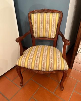 Sedia stile francese