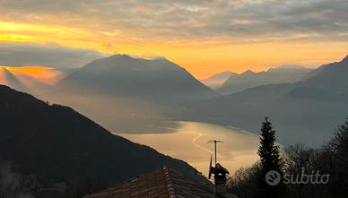 Chalet la terrazza vista lago