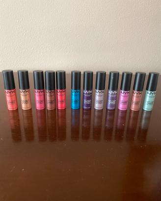 NYX Soft Matte Metallic Lip Cream Set