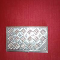 Porta biglietti da visita vintage argento 925