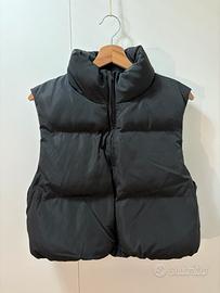 Gilet piumino smanicato nero