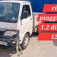 ricambi piaggio porter 120d  1.2 diesel 2016