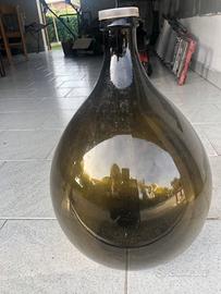 Fiasco vetro verde bottiglia