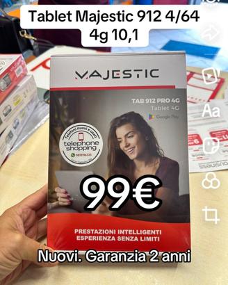 Majestic Tab 912 Pro 🖥 Display 10.1” IPS HD