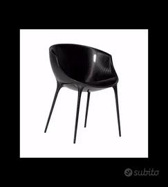 Sedia in carbonio di Philippe Starck per Driade