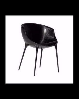 Sedia in carbonio di Philippe Starck per Driade