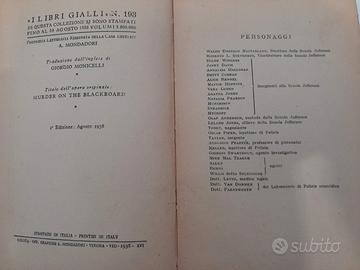 Libro giallo edizione rara antico