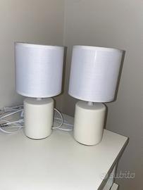Coppia lampade da comodino H25 cm