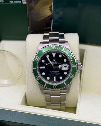 ROLEX SUBMARINER 16610LV KERMIT RRR CARD