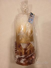 candela natalizia artigianale fatta a Bolzano 