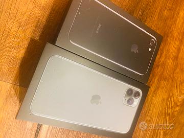 Iphone 11 pro max e  iphone 7 jet blak