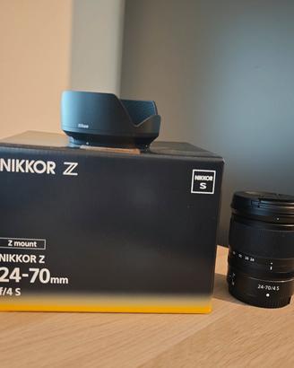 Obiettivo Nikon Z 24-70 f/4 S