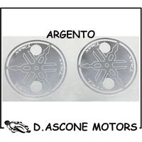 COPPIA ADESIVI TMAX 500 530 ARGENTO