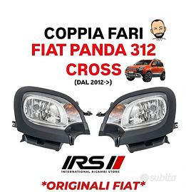 COPPIA FARI FARO FIAT PANDA CROSS 312 319 DX+SX 
