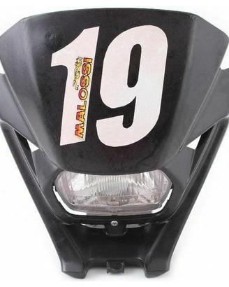 Mascherina con faro Moto stradale enduro