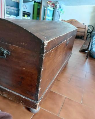 panca antica di legno
